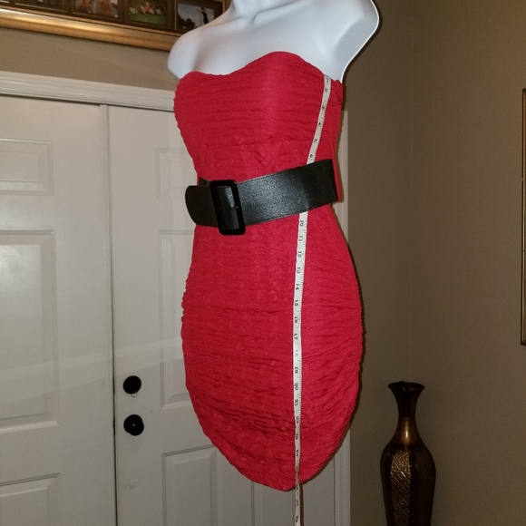 Red Mini  Dress - Picture 11 of 14